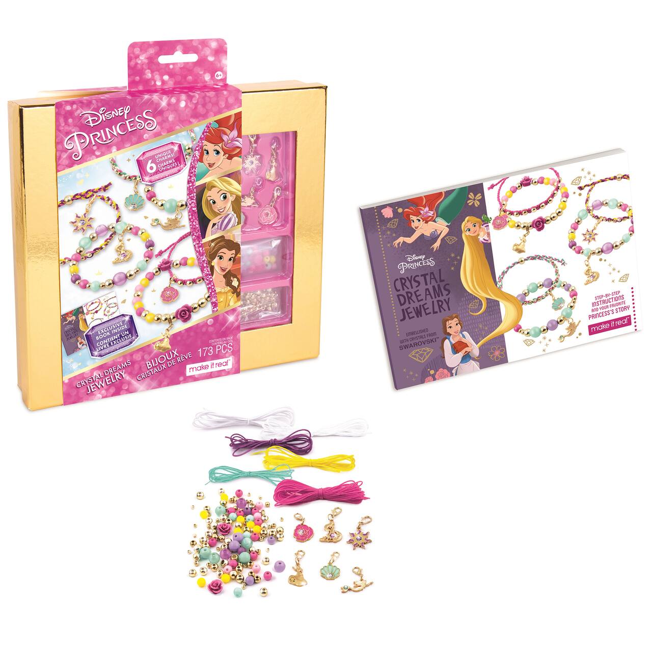 Make It Real Disney Princess Crystal Dreams Jewelry Kit